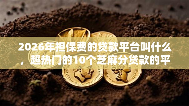 2026年担保费的贷款平台叫什么,超热门的10个芝麻分贷款的平台推荐 2026年担保费的贷款平台叫什么,超热门的10个芝麻分贷款的平台推荐