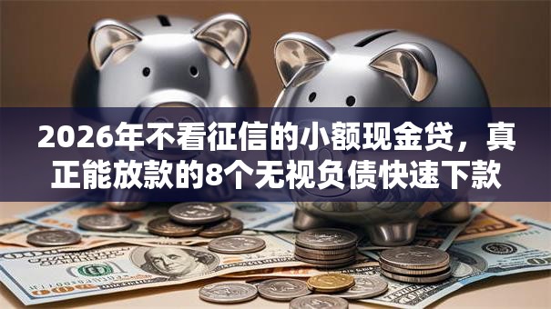 2026年不看征信的小额现金贷，真正能放款的8个无视负债快速下款长期网贷的平台推荐