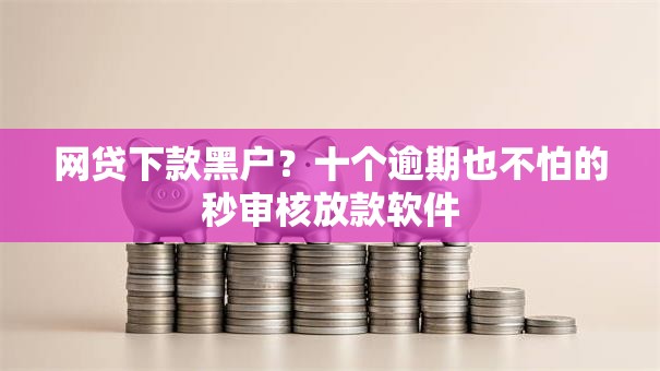 网贷下款黑户？十个逾期也不怕的秒审核放款软件
