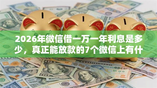 2026年微信借一万一年利息是多少，真正能放款的7个微信上有什么贷款平台推荐