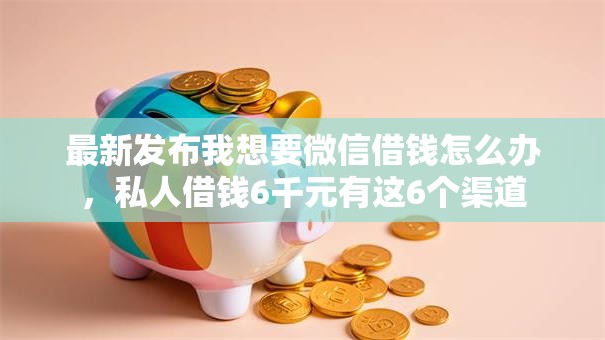 最新发布我想要微信借钱怎么办，私人借钱6千元有这6个渠道