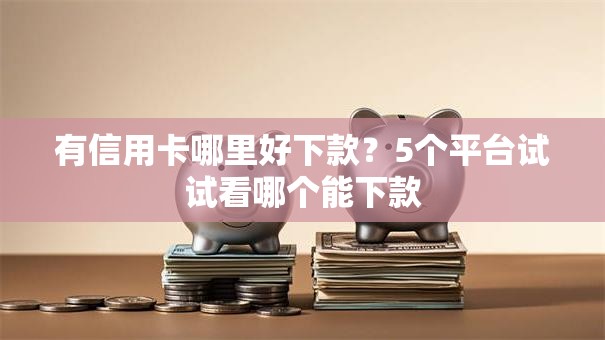 有信用卡哪里好下款？5个平台试试看哪个能下款