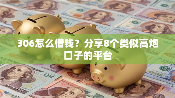 306怎么借钱？分享8个类似高炮口子的平台