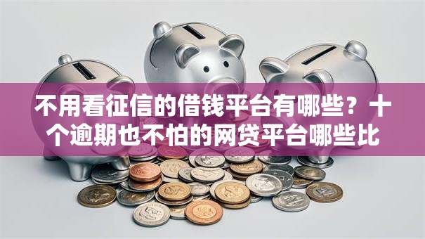不用看征信的借钱平台有哪些?十个逾期也不怕的网贷平台哪些比较正规 不用看征信的借钱平台有哪些?十个逾期也不怕的网贷平台哪些比较正规