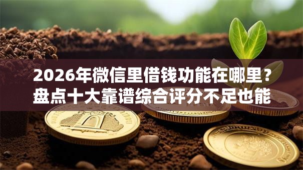 2026年微信里借钱功能在哪里?盘点十大靠谱综合评分不足也能放款的平台 2026年微信里借钱功能在哪里?盘点十大靠谱综合评分不足也能放款的平台