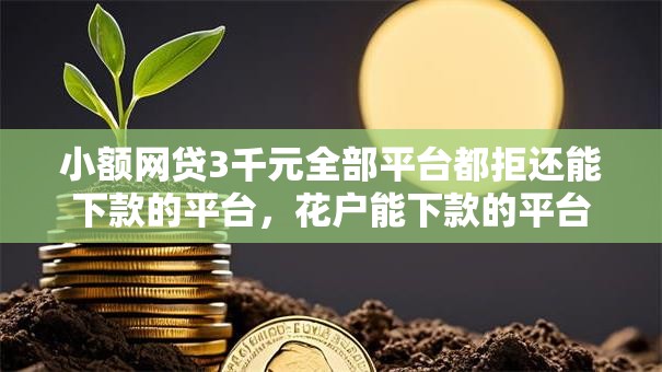 小额网贷3千元全部平台都拒还能下款的平台，花户能下款的平台20岁的的7个平台介绍