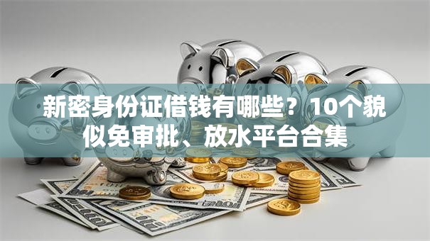 新密身份证借钱有哪些？10个貌似免审批、放水平台合集