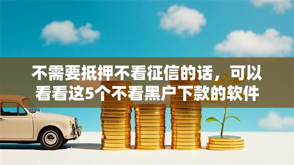 不需要抵押不看征信的话,可以看看这5个不看黑户下款的软件 不需要抵押不看征信的话,可以看看这5个不看黑户下款的软件