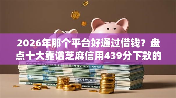 2026年那个平台好通过借钱?盘点十大靠谱芝麻信用439分下款的app 2026年那个平台好通过借钱?盘点十大靠谱芝麻信用439分下款的app