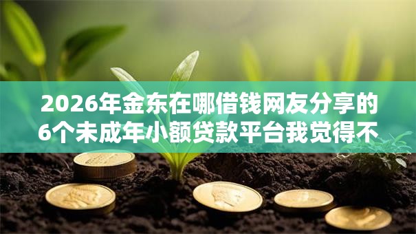 2026年金东在哪借钱网友分享的6个未成年小额贷款平台我觉得不错! 2026年金东在哪借钱网友分享的6个未成年小额贷款平台我觉得不错!