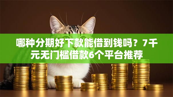 哪种分期好下款能借到钱吗？7千元无门槛借款6个平台推荐