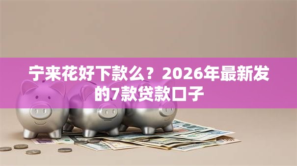 宁来花好下款么?2026年最新发的7款贷款口子 宁来花好下款么?2026年最新发的7款贷款口子