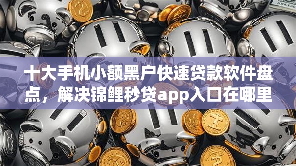 十大手机小额黑户快速贷款软件盘点,解决锦鲤秒贷app入口在哪里看的问题 十大手机小额黑户快速贷款软件盘点,解决锦鲤秒贷app入口在哪里看的问题