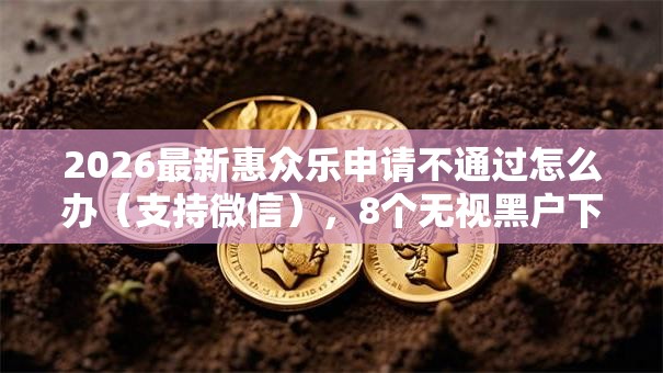 2026最新惠众乐申请不通过怎么办(支持微信),8个无视黑户下款的口子无私分享 2026最新惠众乐申请不通过怎么办(支持微信),8个无视黑户下款的口子无私分享