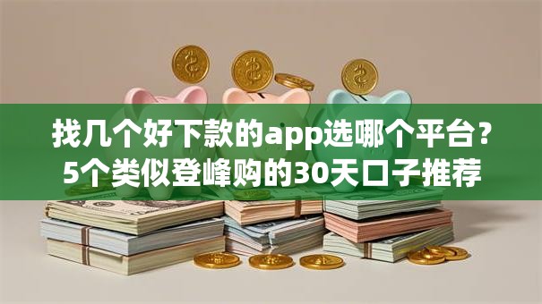 找几个好下款的app选哪个平台?5个类似登峰购的30天口子推荐 找几个好下款的app选哪个平台?5个类似登峰购的30天口子推荐