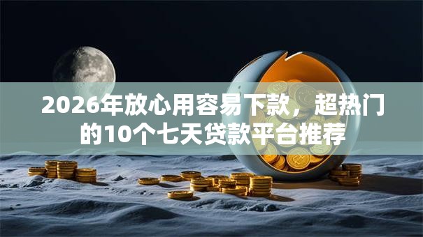 2026年放心用容易下款,超热门的10个七天贷款平台推荐 2026年放心用容易下款,超热门的10个七天贷款平台推荐