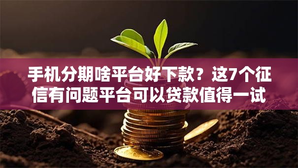 手机分期啥平台好下款？这7个征信有问题平台可以贷款值得一试