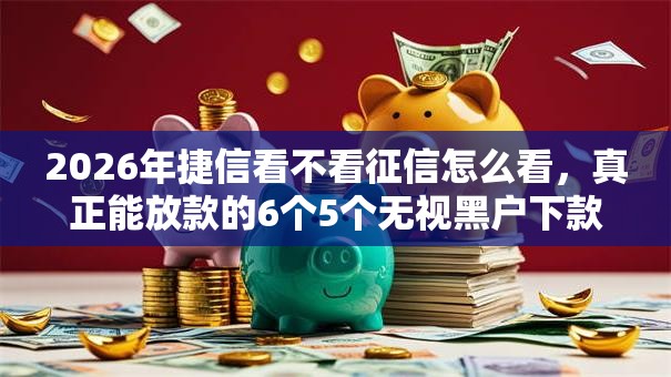 2026年捷信看不看征信怎么看，真正能放款的6个5个无视黑户下款口子推荐