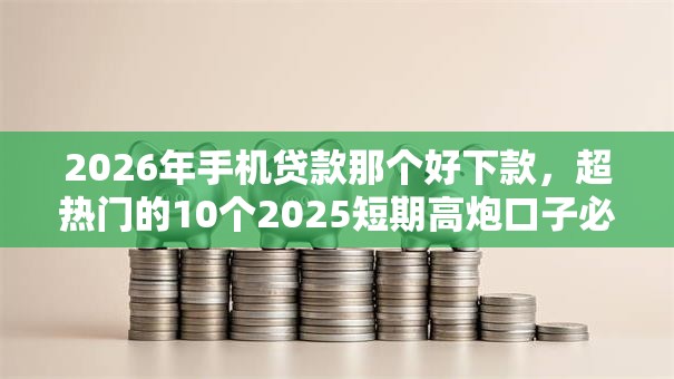 2026年手机贷款那个好下款,超热门的10个2025短期高炮口子必下款推荐 2026年手机贷款那个好下款,超热门的10个2025短期高炮口子必下款推荐