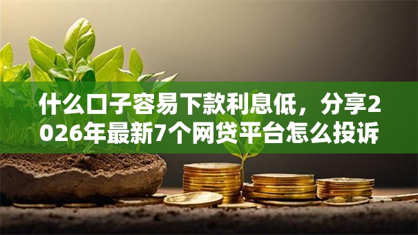 什么口子容易下款利息低,分享2026年最新7个网贷平台怎么投诉 什么口子容易下款利息低,分享2026年最新7个网贷平台怎么投诉