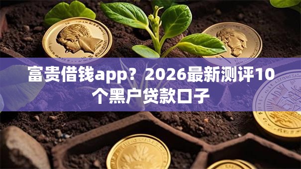 富贵借钱app?2026最新测评10个黑户贷款口子 富贵借钱app?2026最新测评10个黑户贷款口子