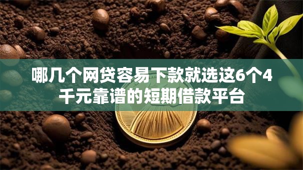 哪几个网贷容易下款就选这6个4千元靠谱的短期借款平台 哪几个网贷容易下款就选这6个4千元靠谱的短期借款平台