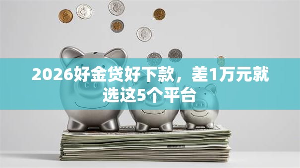 2026好金贷好下款,差1万元就选这5个平台 2026好金贷好下款,差1万元就选这5个平台
