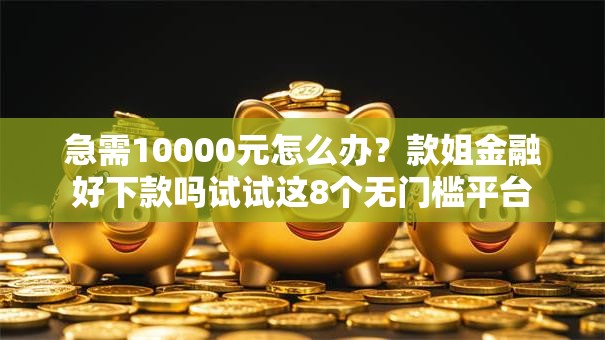 急需10000元怎么办?款姐金融好下款吗试试这8个无门槛平台 急需10000元怎么办?款姐金融好下款吗试试这8个无门槛平台