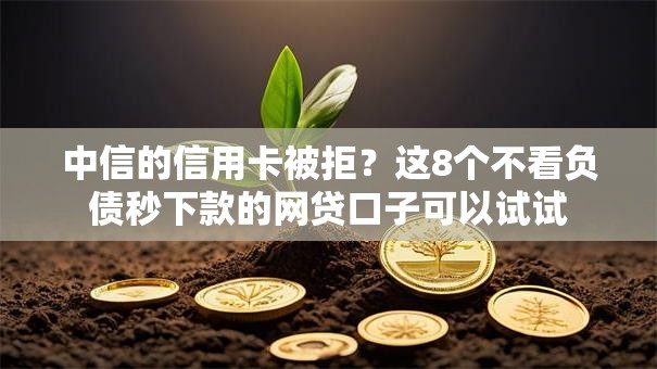 中信的信用卡被拒?这8个不看负债秒下款的网贷口子可以试试 中信的信用卡被拒?这8个不看负债秒下款的网贷口子可以试试