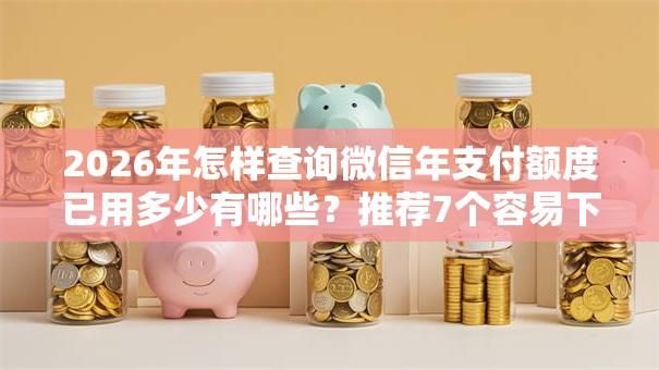 2026年怎样查询微信年支付额度已用多少有哪些？推荐7个容易下款的平台
