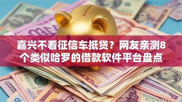 嘉兴不看征信车抵贷?网友亲测8个类似哈罗的借款软件平台盘点 嘉兴不看征信车抵贷?网友亲测8个类似哈罗的借款软件平台盘点