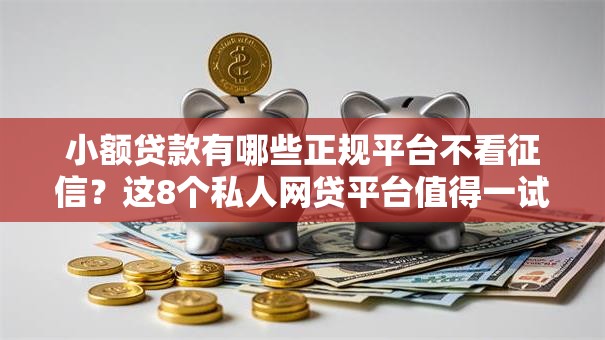小额贷款有哪些正规平台不看征信?这8个私人网贷平台值得一试 小额贷款有哪些正规平台不看征信?这8个私人网贷平台值得一试
