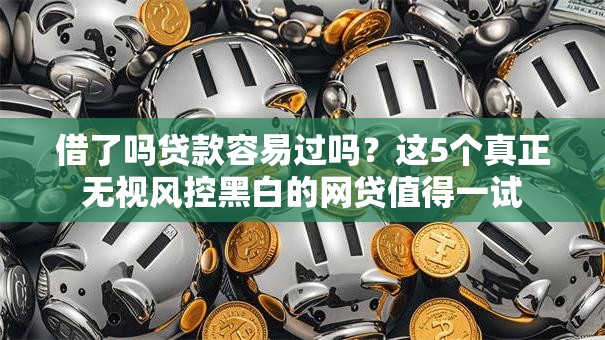 借了吗贷款容易过吗？这5个真正无视风控黑白的网贷值得一试