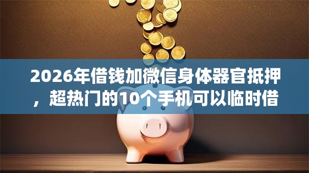 2026年借钱加微信身体器官抵押,超热门的10个手机可以临时借钱的app推荐 2026年借钱加微信身体器官抵押,超热门的10个手机可以临时借钱的app推荐