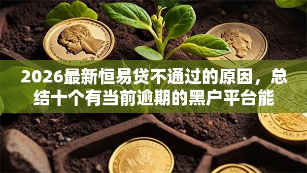 2026最新恒易贷不通过的原因，总结十个有当前逾期的黑户平台能借到钱！