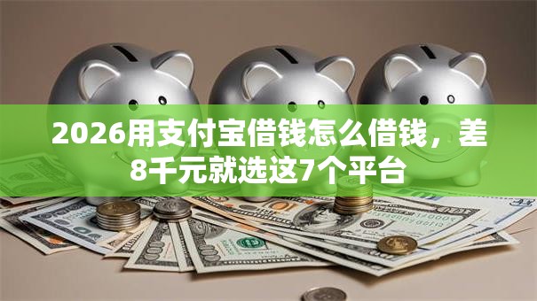 2026用支付宝借钱怎么借钱，差8千元就选这7个平台