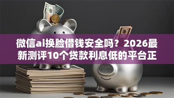 微信ai换脸借钱安全吗?2026最新测评10个贷款利息低的平台正规 微信ai换脸借钱安全吗?2026最新测评10个贷款利息低的平台正规