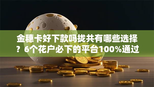 金穗卡好下款吗拢共有哪些选择?6个花户必下的平台100%通过率详解 金穗卡好下款吗拢共有哪些选择?6个花户必下的平台100%通过率详解