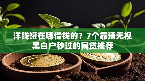 洋钱罐在哪借钱的？7个靠谱无视黑白户秒过的网贷推荐