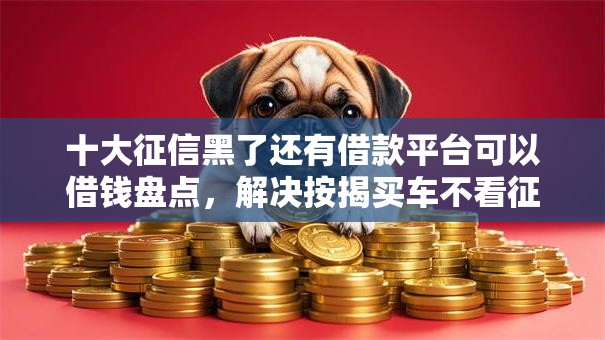 十大征信黑了还有借款平台可以借钱盘点,解决按揭买车不看征信的问题 十大征信黑了还有借款平台可以借钱盘点,解决按揭买车不看征信的问题