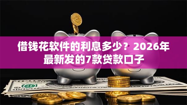 借钱花软件的利息多少？2026年最新发的7款贷款口子