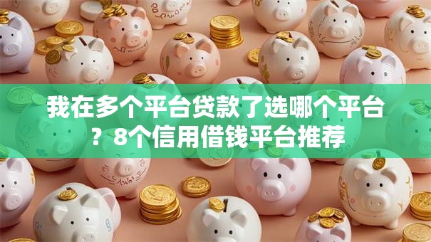 我在多个平台贷款了选哪个平台?8个信用借钱平台推荐 我在多个平台贷款了选哪个平台?8个信用借钱平台推荐