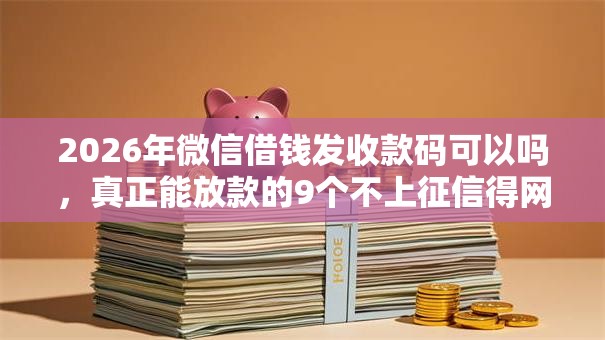 2026年微信借钱发收款码可以吗,真正能放款的9个不上征信得网贷平台下载推荐 2026年微信借钱发收款码可以吗,真正能放款的9个不上征信得网贷平台下载推荐