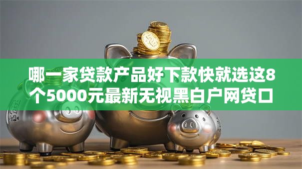 哪一家贷款产品好下款快就选这8个5000元最新无视黑白户网贷口子