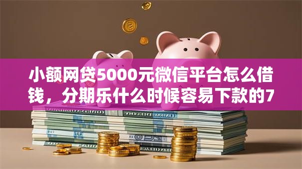 小额网贷5000元微信平台怎么借钱，分期乐什么时候容易下款的7个平台介绍
