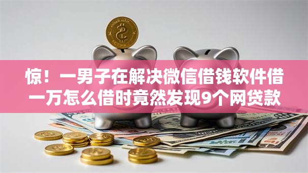 惊！一男子在解决微信借钱软件借一万怎么借时竟然发现9个网贷款平台，事后分享了出来