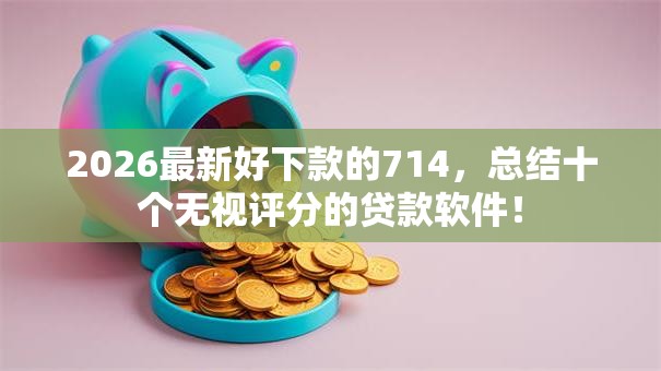 2026最新好下款的714，总结十个无视评分的贷款软件！