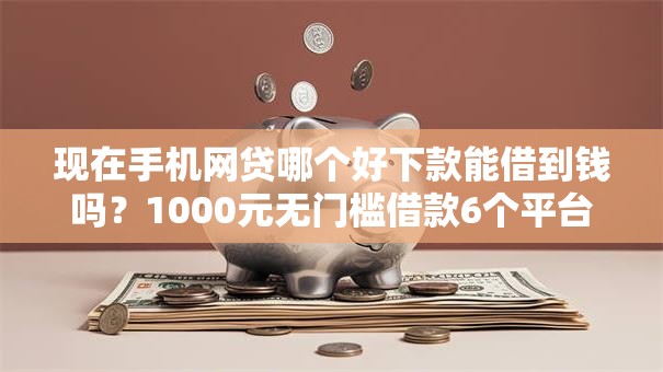 现在手机网贷哪个好下款能借到钱吗？1000元无门槛借款6个平台推荐