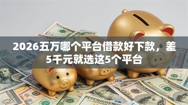 2026五万哪个平台借款好下款，差5千元就选这5个平台