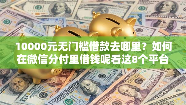 10000元无门槛借款去哪里?如何在微信分付里借钱呢看这8个平台 10000元无门槛借款去哪里?如何在微信分付里借钱呢看这8个平台